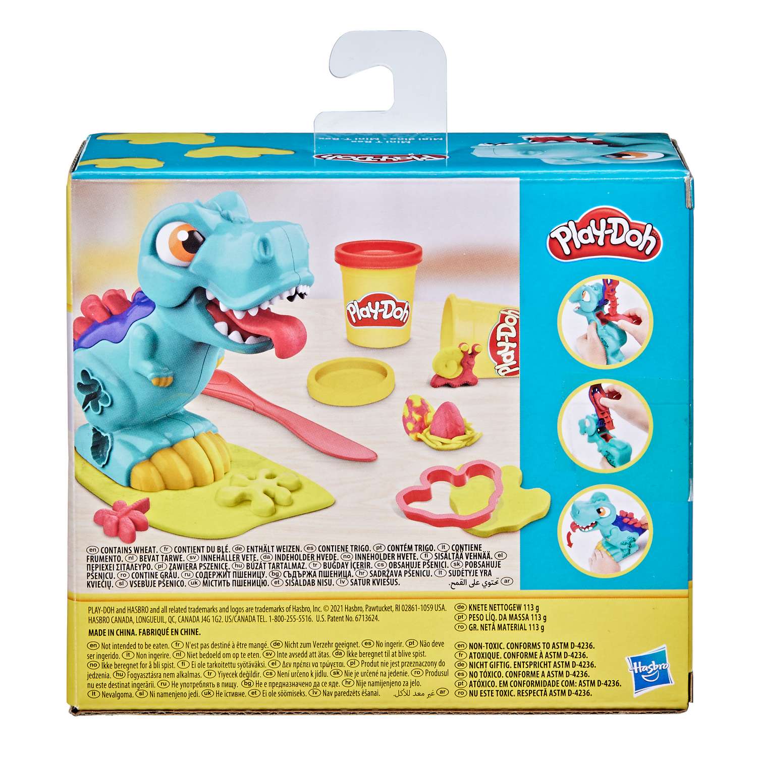 Пластилин Play-Doh Ти-Рекс мини - фото 3