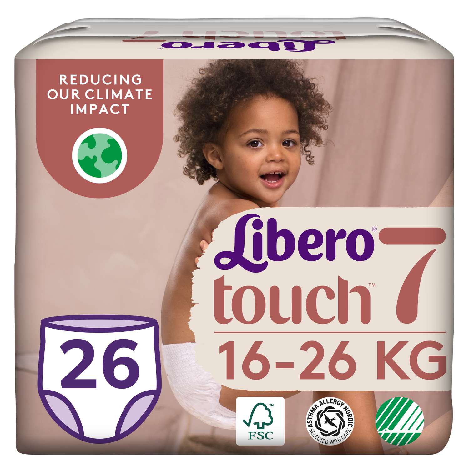 Трусики Libero 7 (16-26 кг) 26 шт. - фото 1