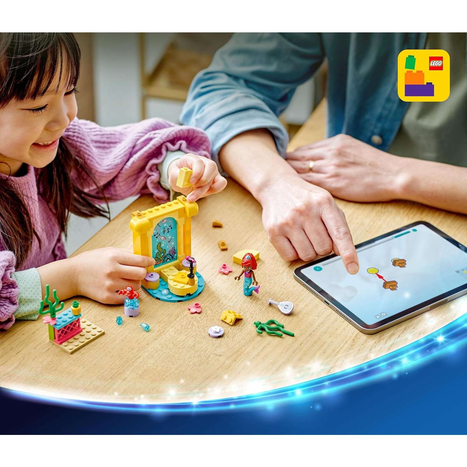 Конструктор LEGO Disney Princess Музыкальная сцена Ариэль блочный - фото 8