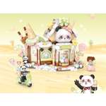 Конструктор Loz панда и мороженное 884 дет.