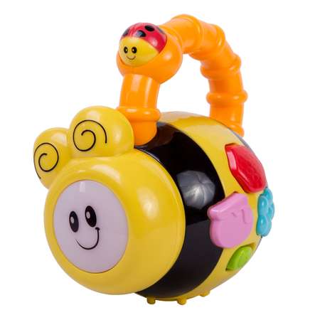 Игрушка BabyGo погремушка Пчёлка-фонарик