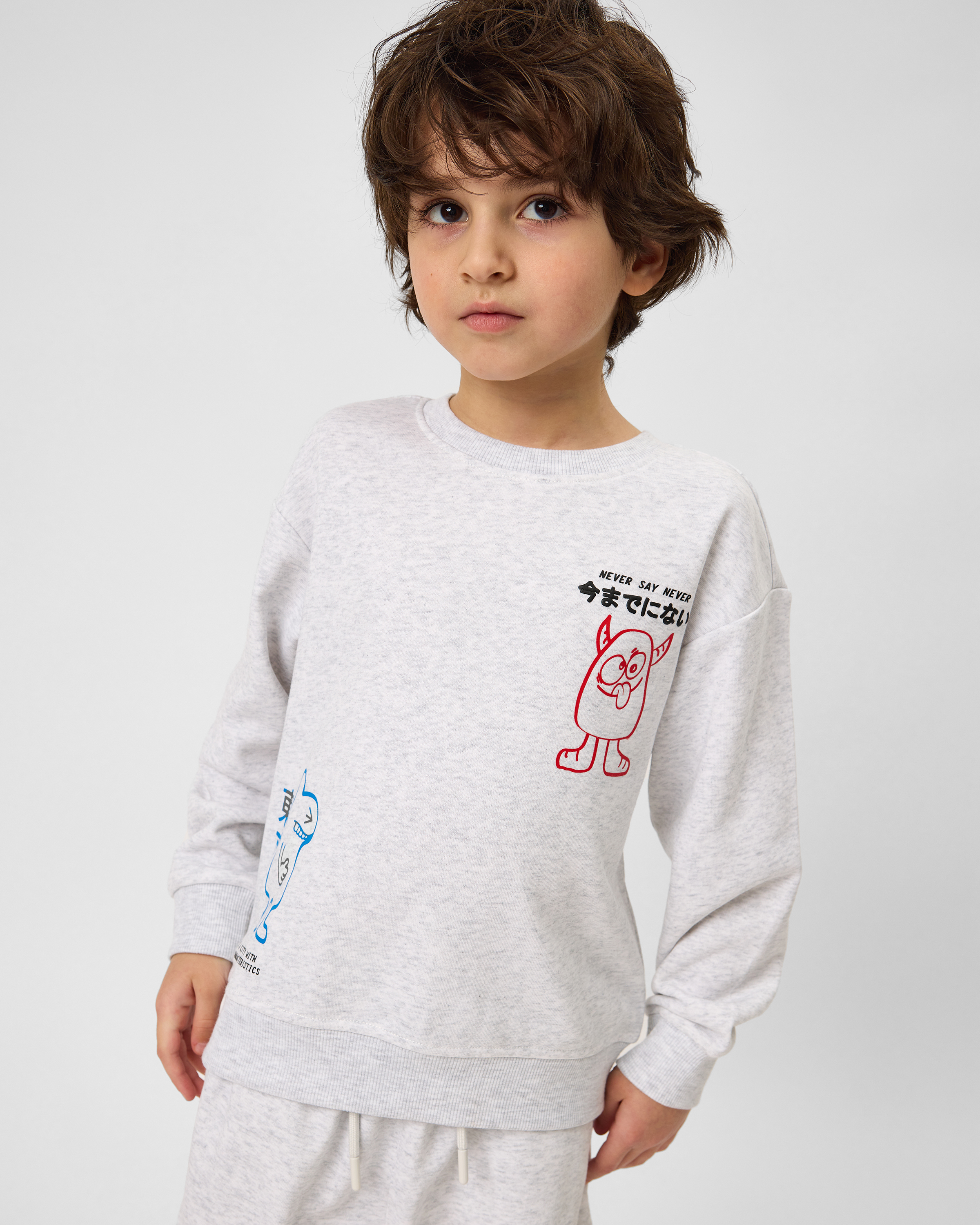 Свитшот Futurino S26FU1-B56Tkb-LGD0 - фото 1