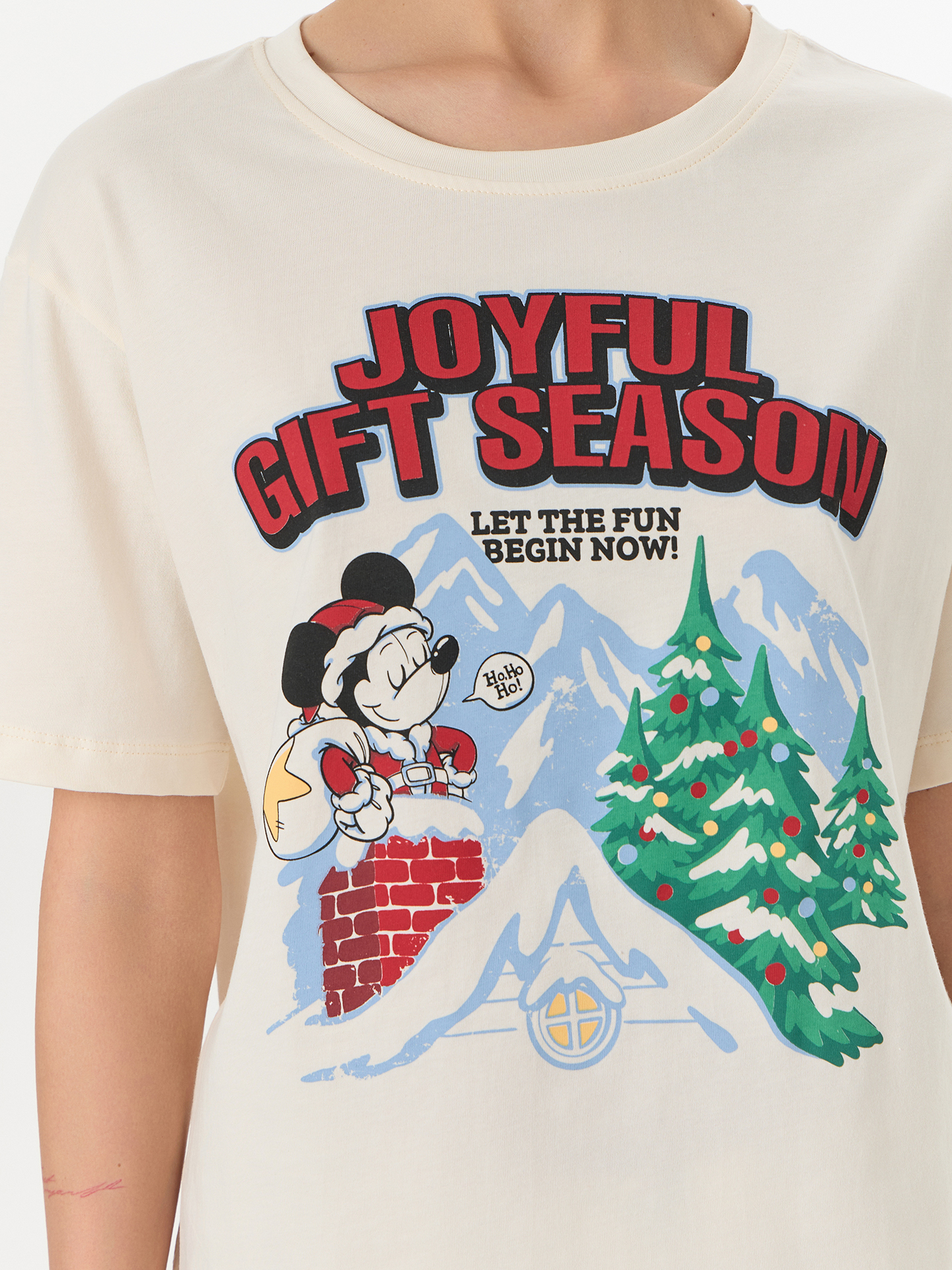 Пижама Mark Formelle (Марк Формэль) 592536/молочный +НГ рисунки на молочном - фото 5