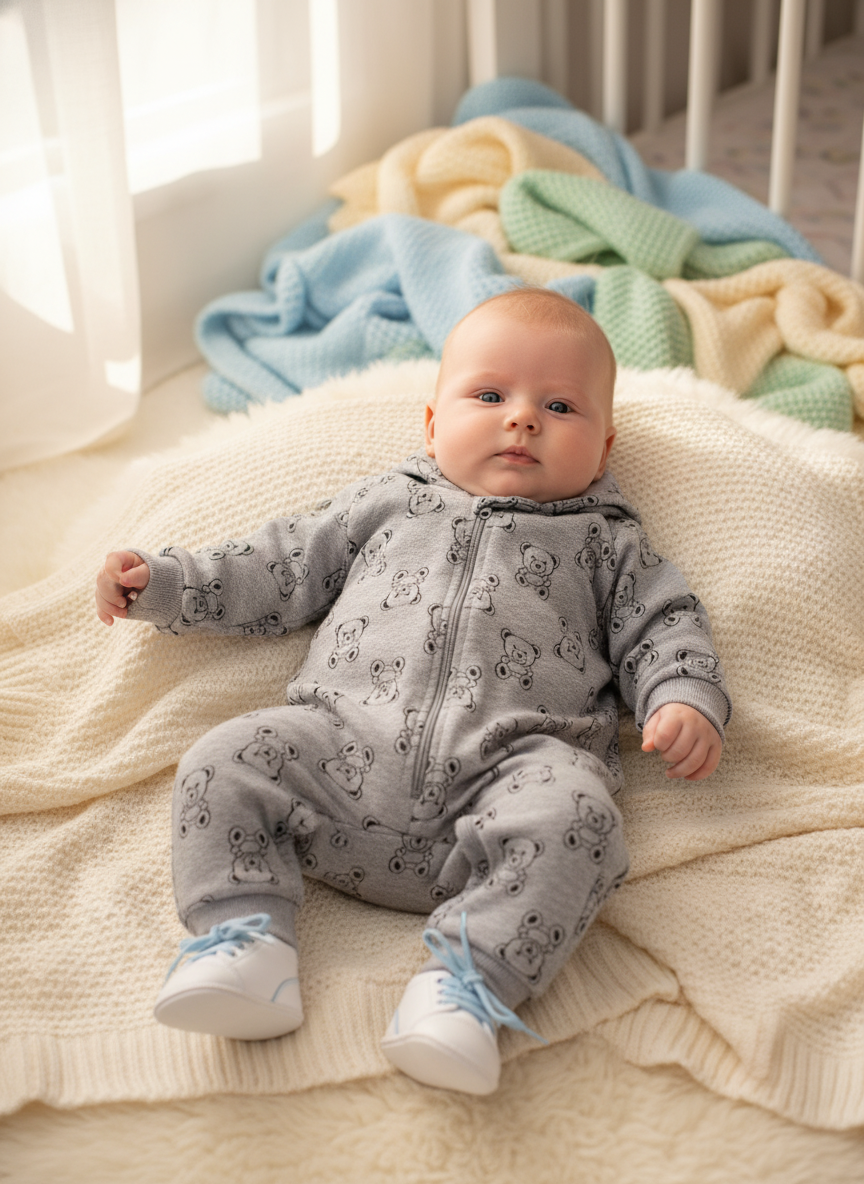 Комбинезон утепленный Югтекстильторг 204-251/Серый - фото 2