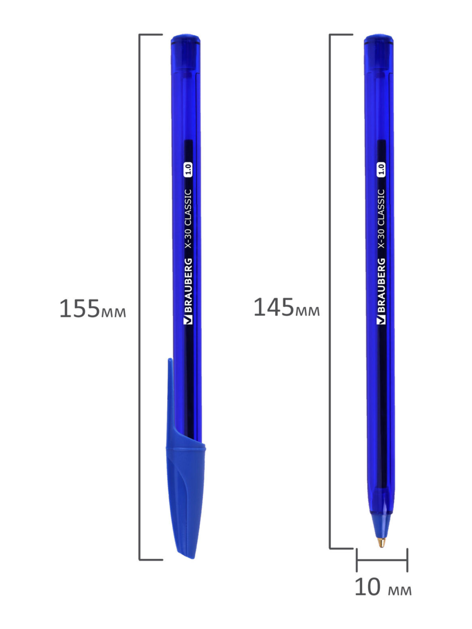 Ручка шариковая Brauberg - фото 12