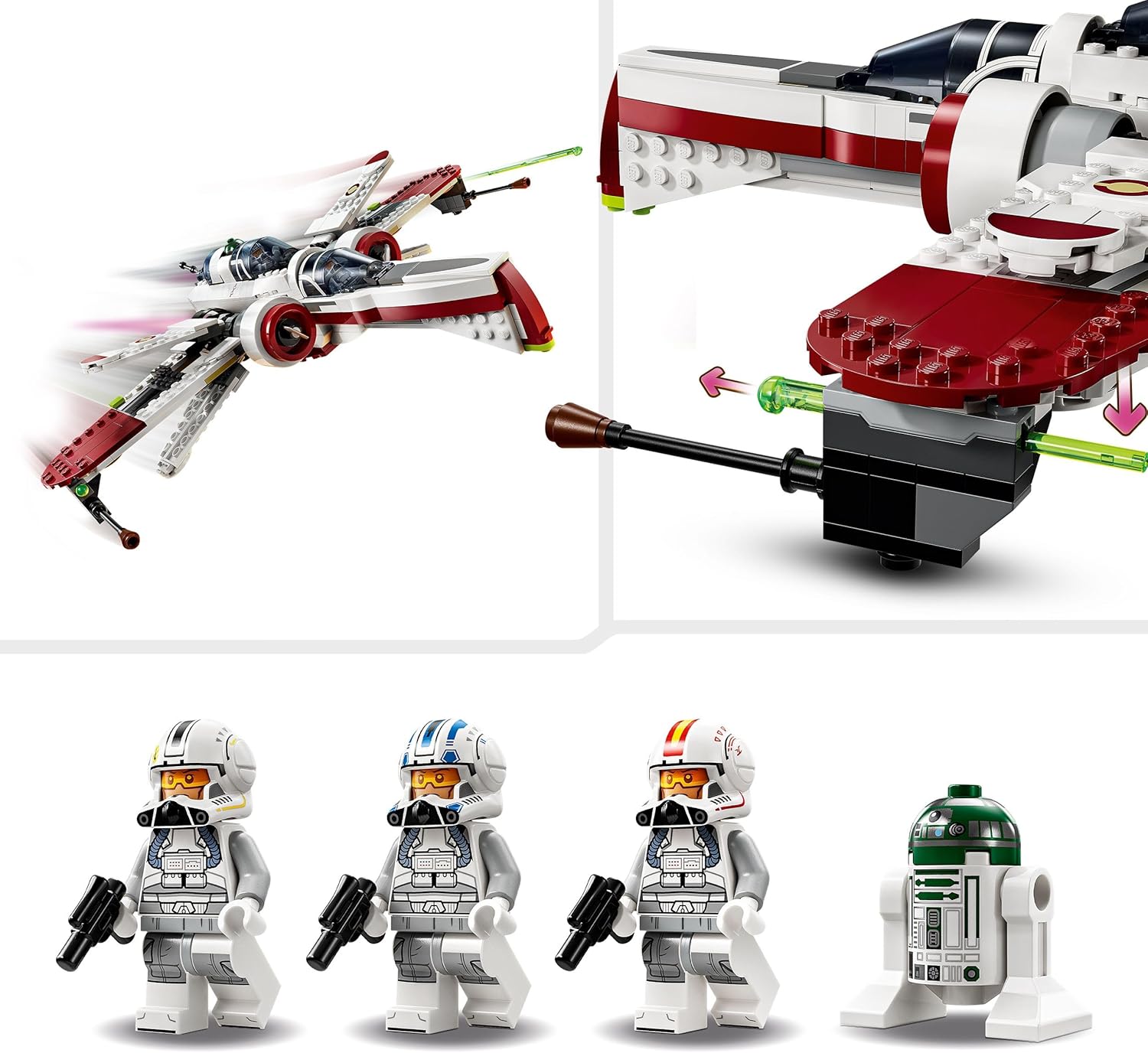 Конструктор LEGO Star Wars Истребитель Starfighter блочный - фото 4