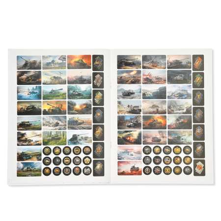 Раскраска АСТ World of Tanks Техника Германии и Японии (с наклейками)