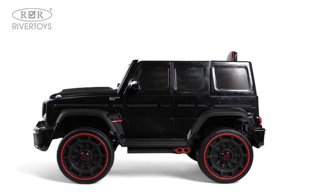 Электромобиль RIVERTOYS Mercedes Z999ZZ-BLACK С пультом ДУ - фото 5