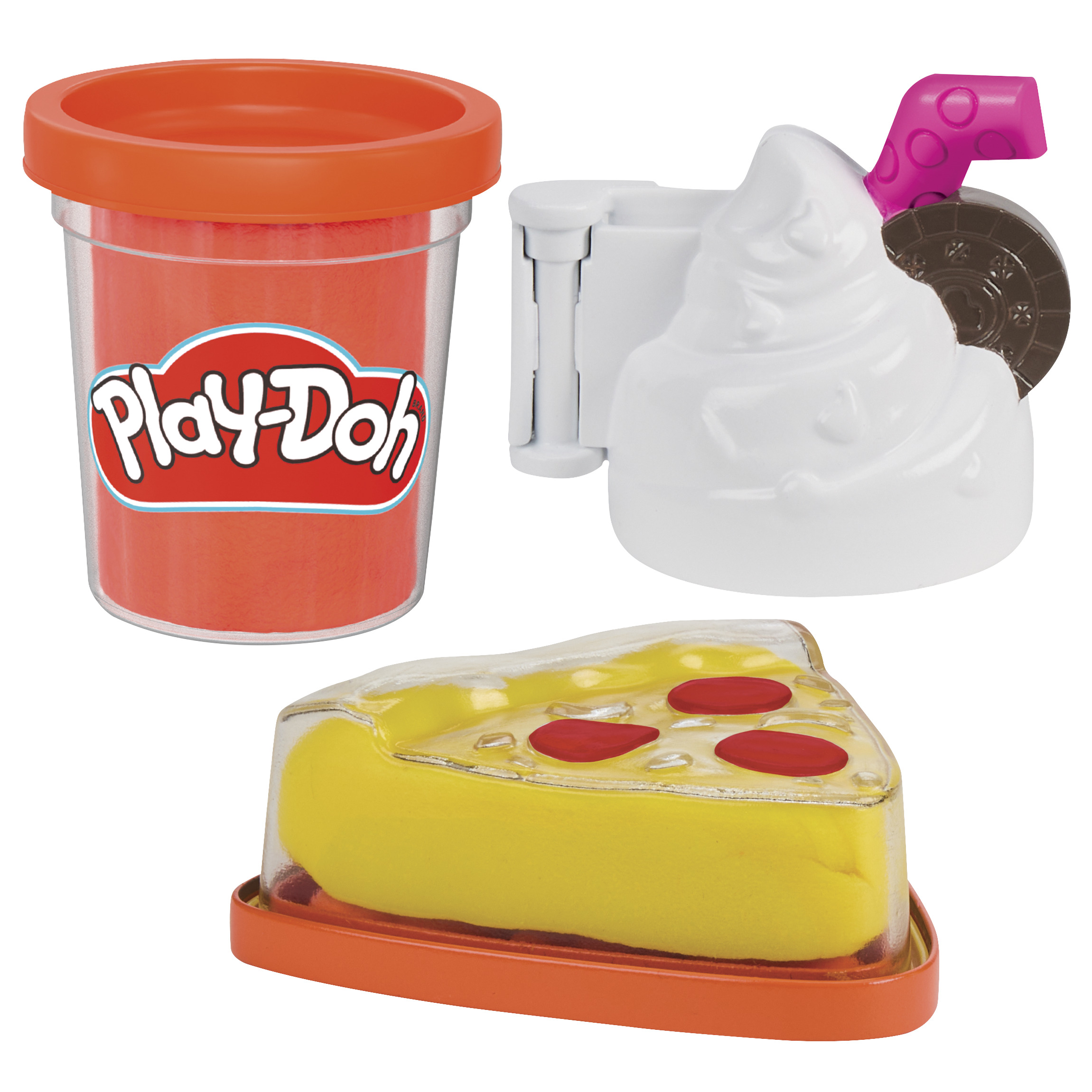 Масса для лепки Hasbro Play Doh Пицца и коктейль - фото 8