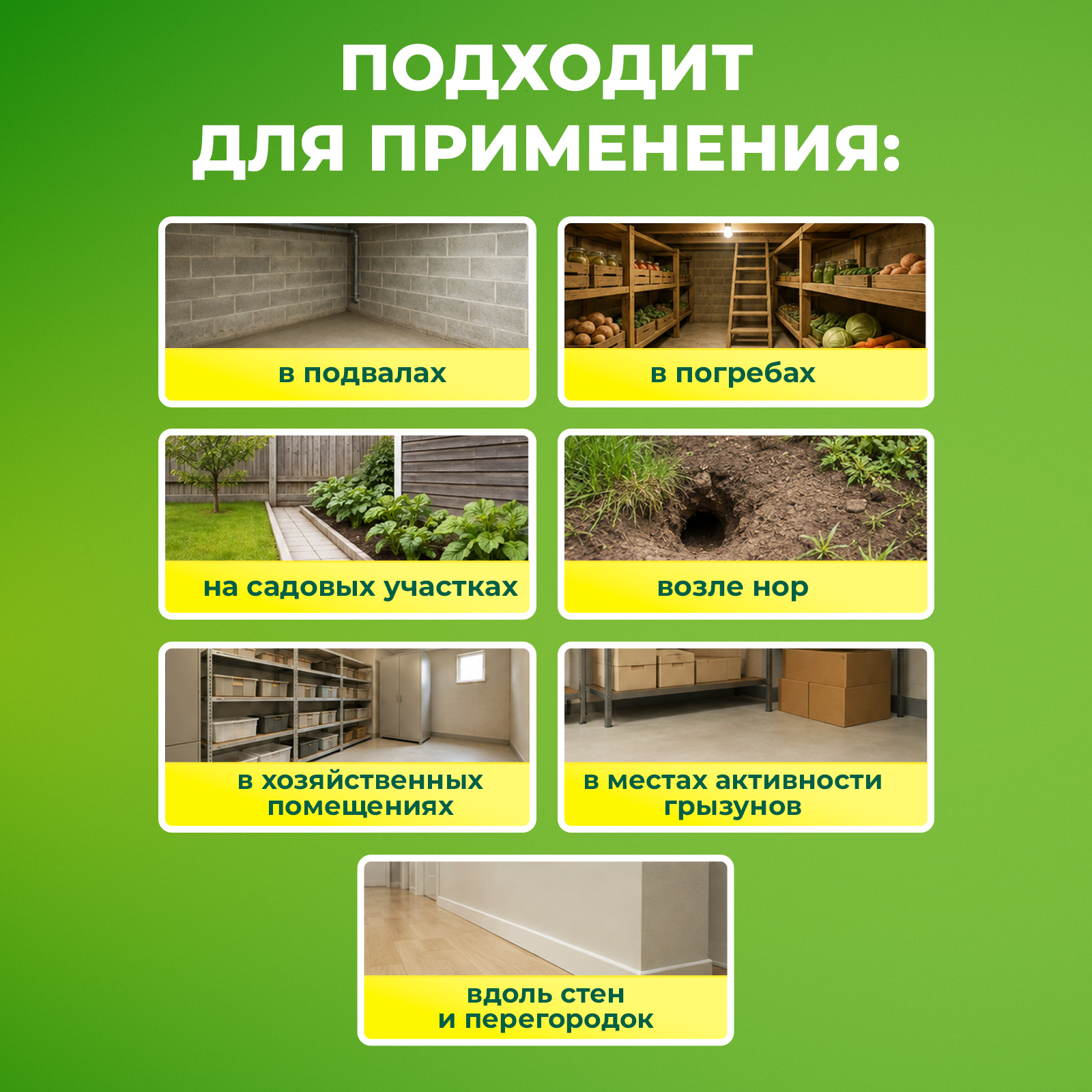 Отрава для мышей крыс и грызунов Сберегайка мумифицирующая со вкусом мяса 35 брикетов - фото 6