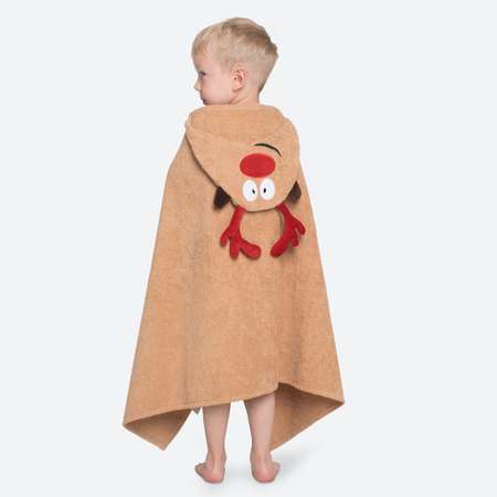 Полотенце с капюшоном BabyBunny Олененок M