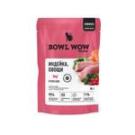 Полнорационный влажный корм BOWL WOW для стерилизованных кошек в желе с индейкой и овощами