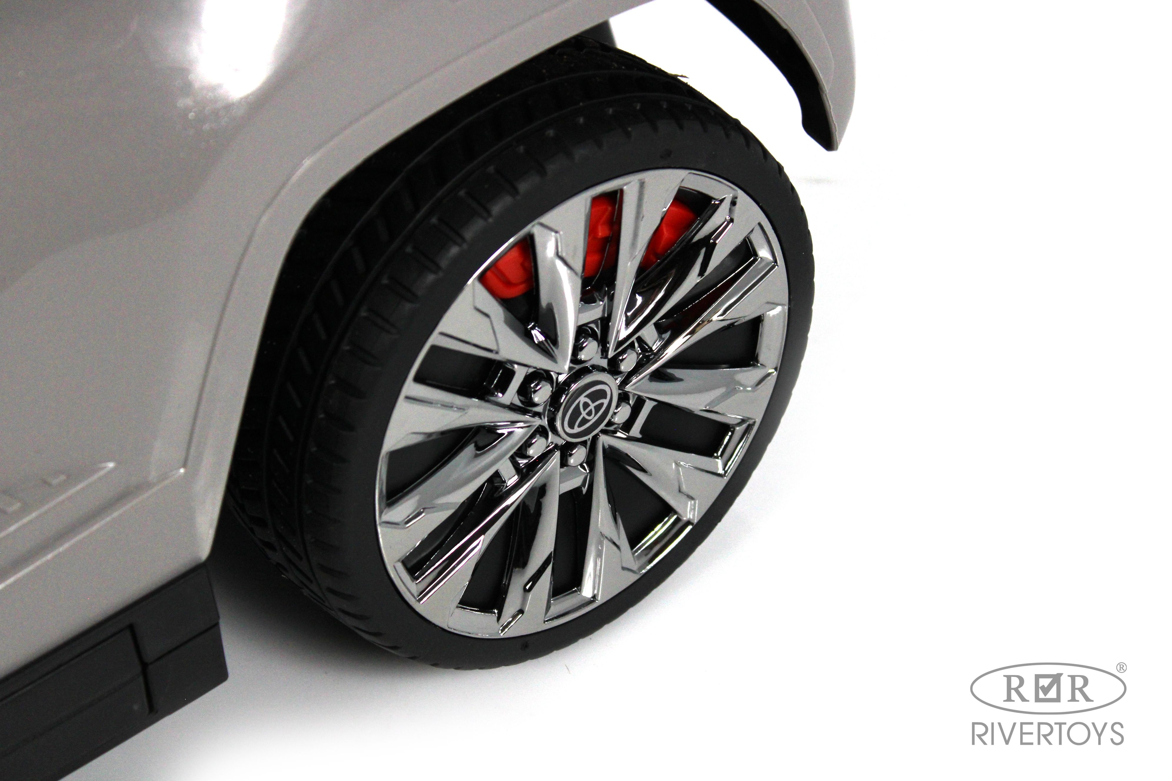 Каталка RIVERTOYS Z002ZZ-B-GREY серый - фото 11