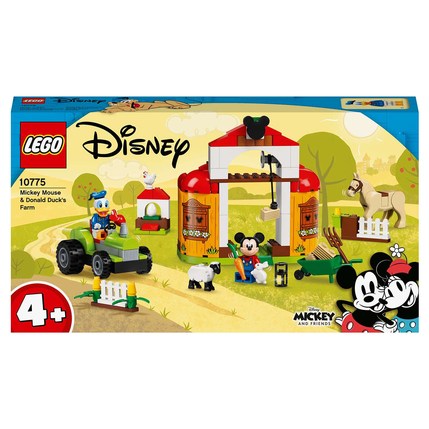 Конструктор LEGO Mickey and Friends Ферма Микки и Дональда блочный - фото 2