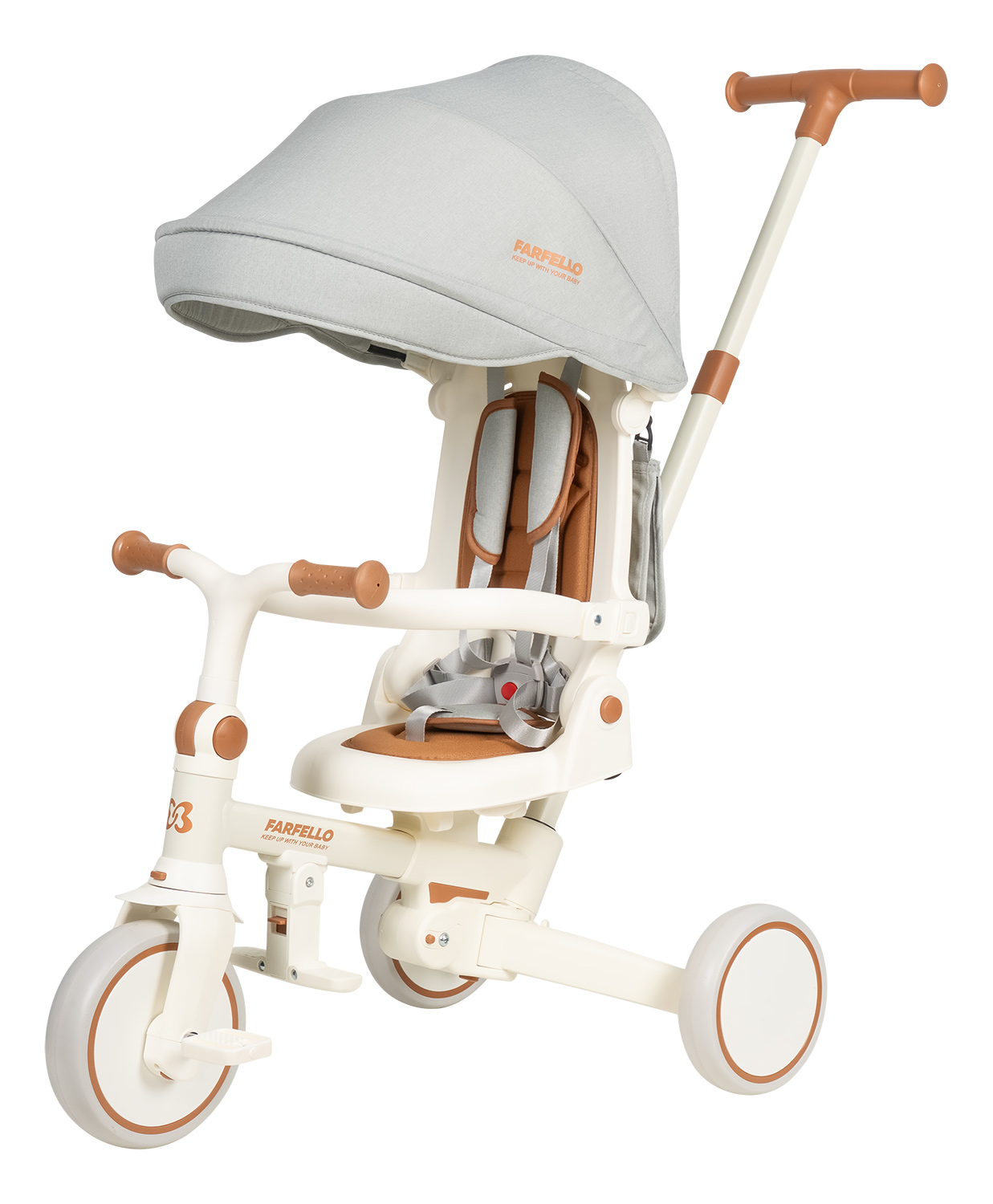 Трехколесный велосипед Farfello 8 дюймов - фото 23