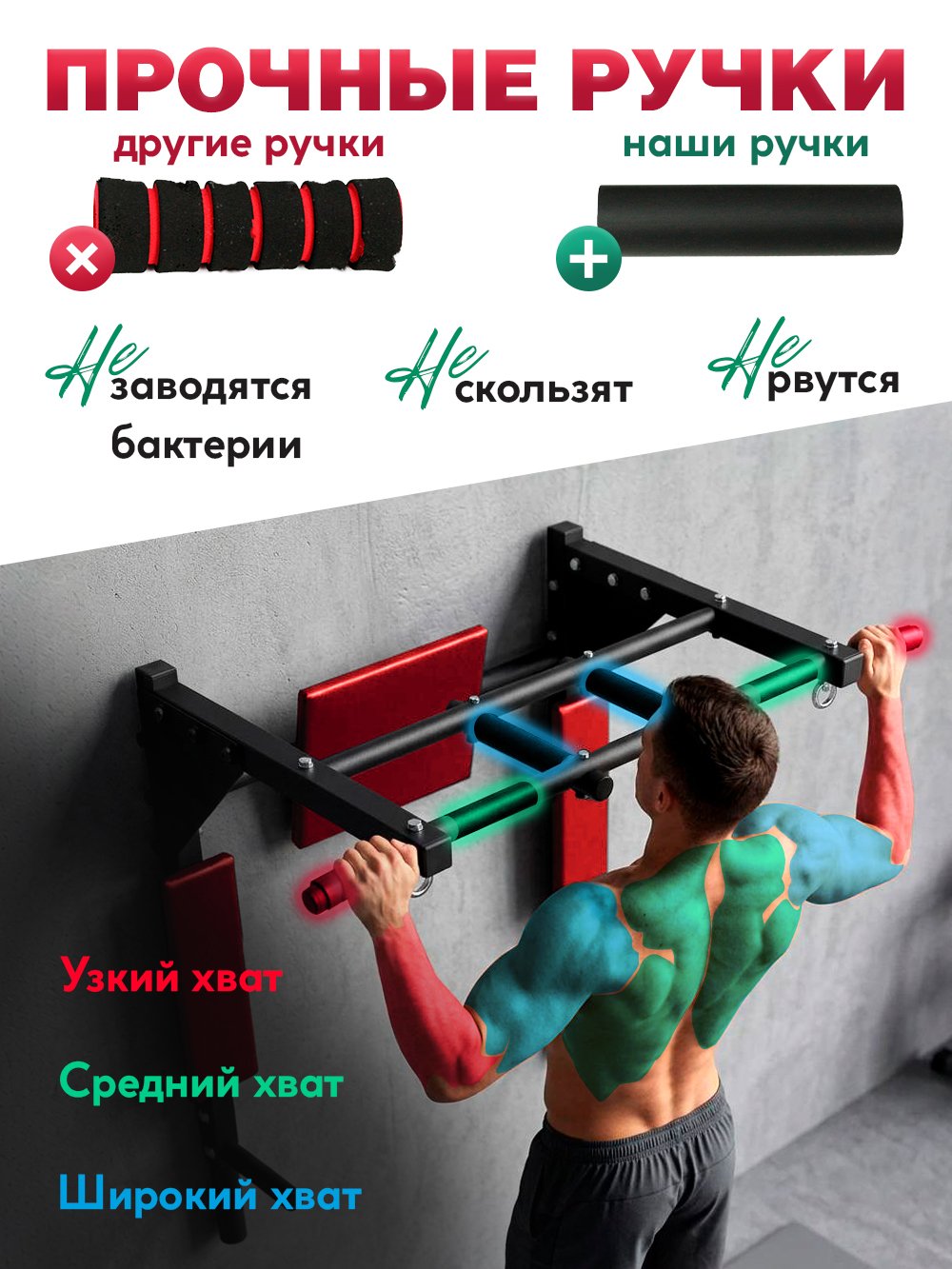 Турник EuroSid 3 в 1 - фото 6