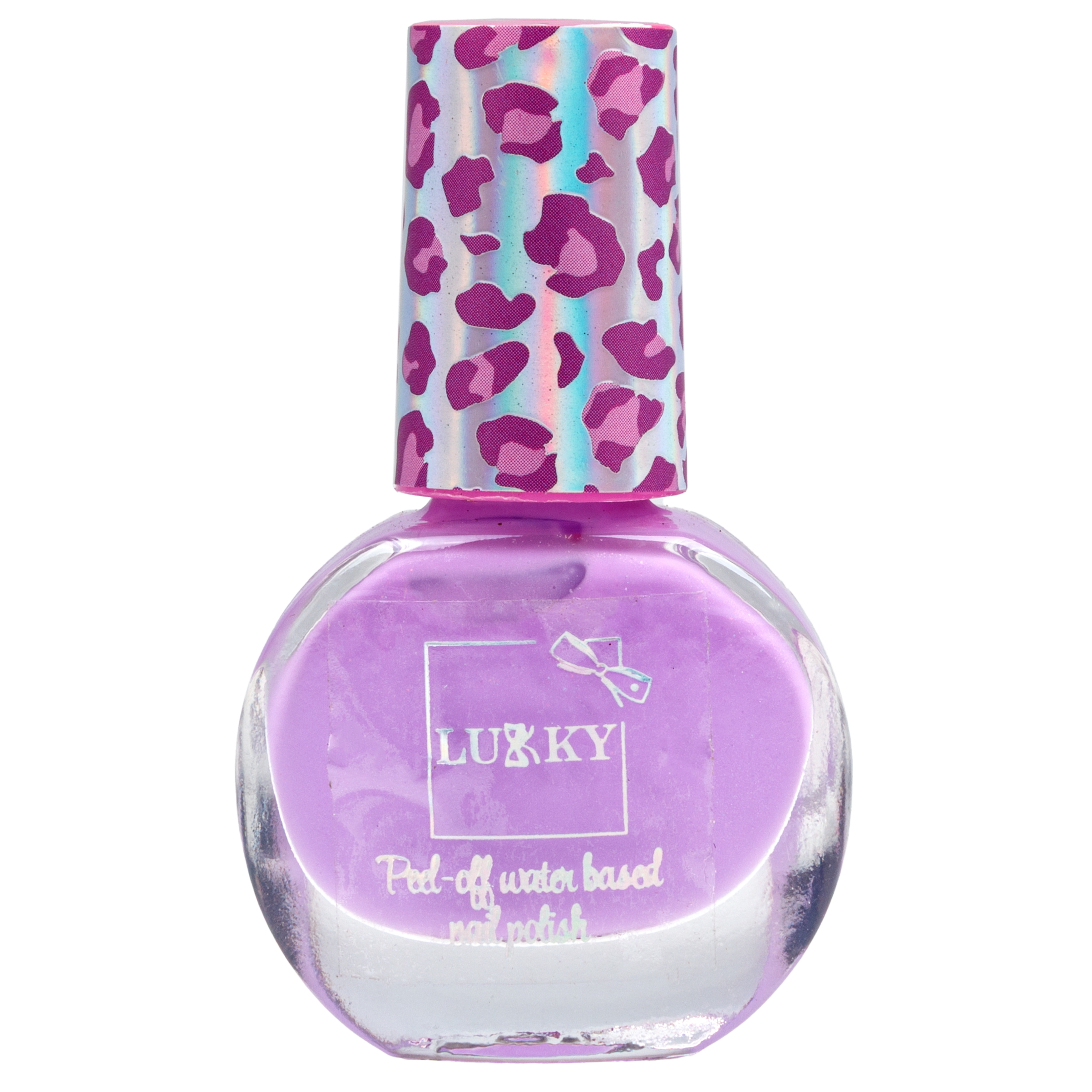 Набор декоративной косметики LUKKY тени с блёстками 2 лака для ногтей бальзам для губ блестки пилочка разделитель - фото 6