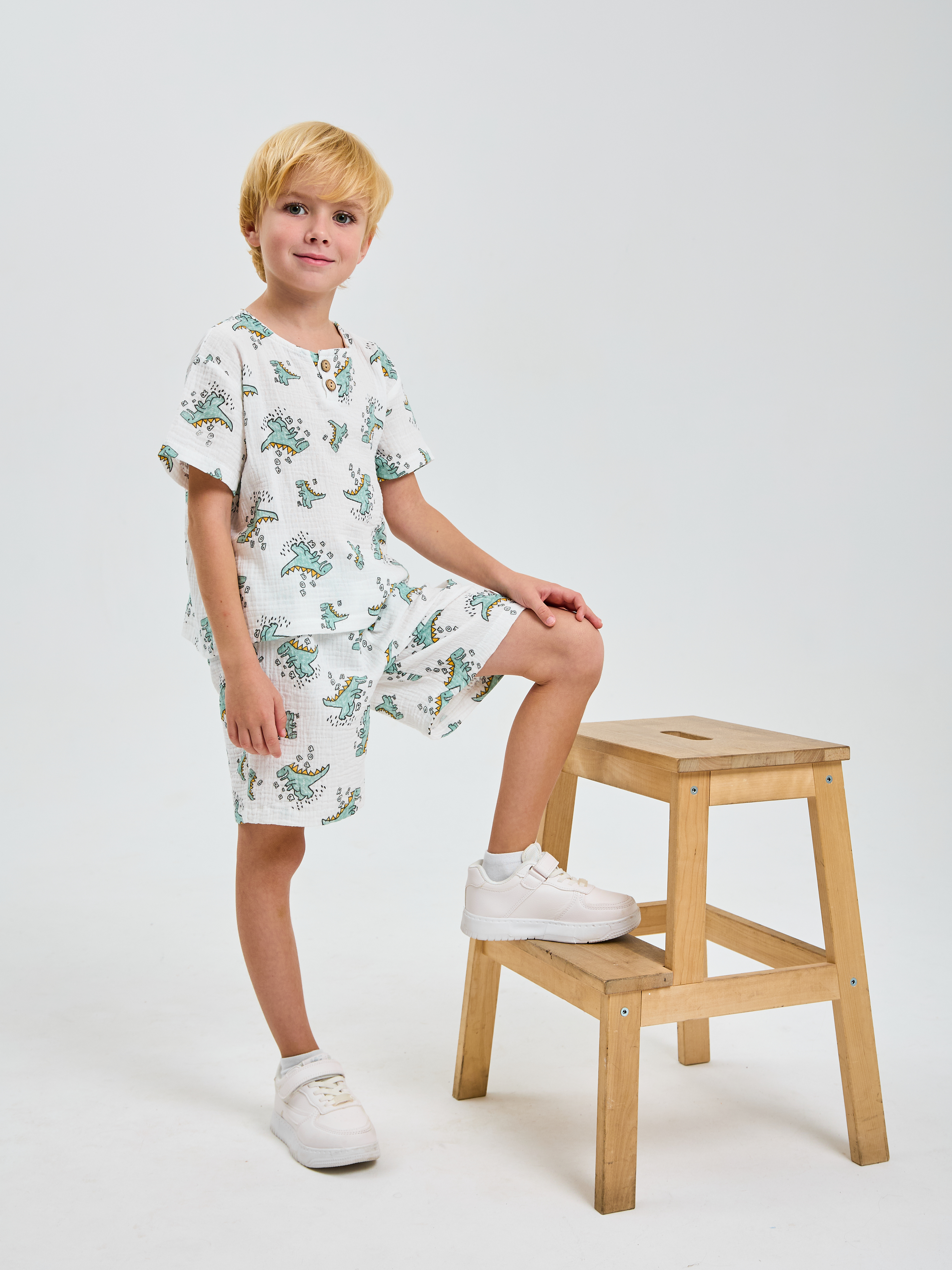 Костюм Mil Art kids 1902201549SUIT-SHORTS-BOY-DRAKON - фото 4