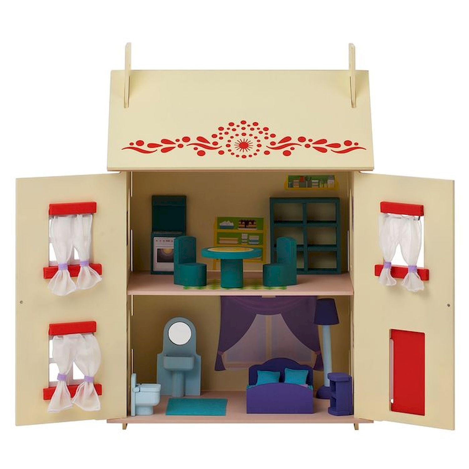 Домик для кукол PAREMO с мебелью PD115-02 - фото 1