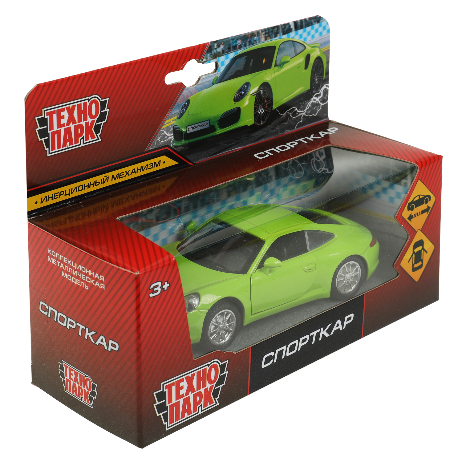 Автомобиль Технопарк Спорткар 357755 - фото 7