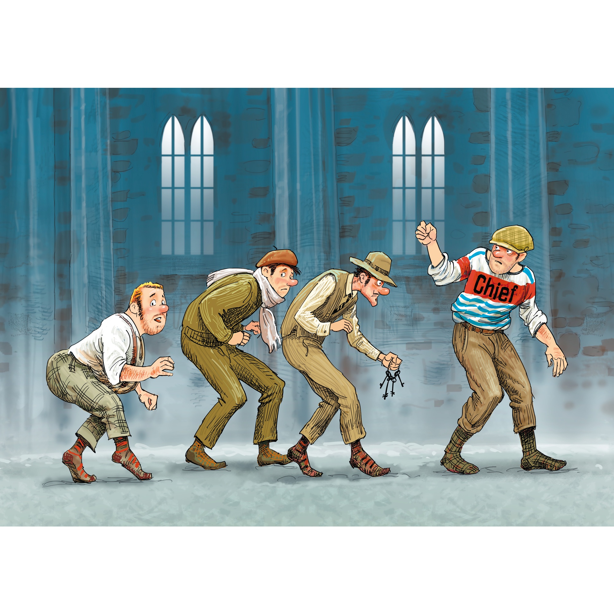 Книга Махаон Фрёкен Сталь и горе-грабители - фото 3