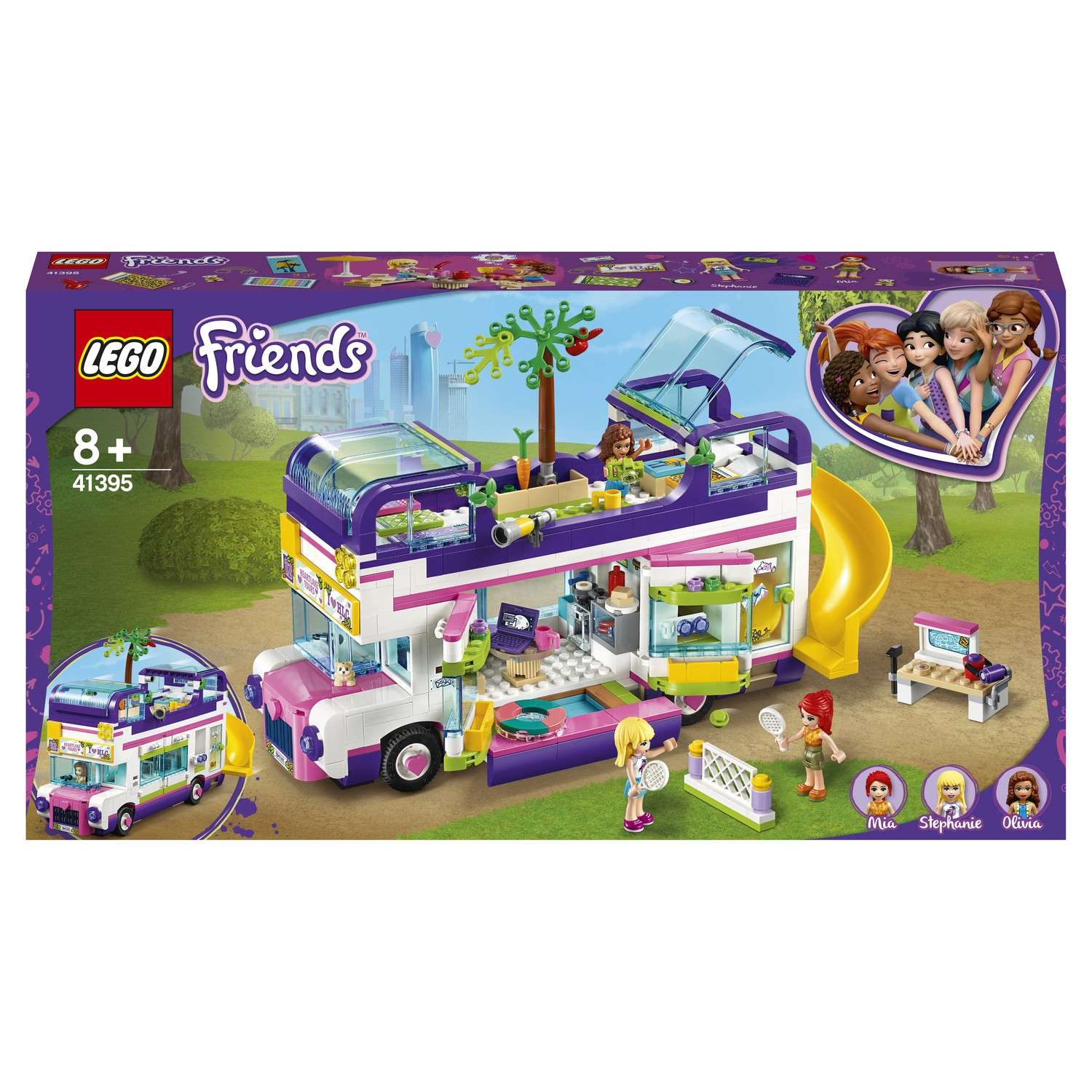 Конструктор LEGO Friends Автобус для друзей блочный - фото 2