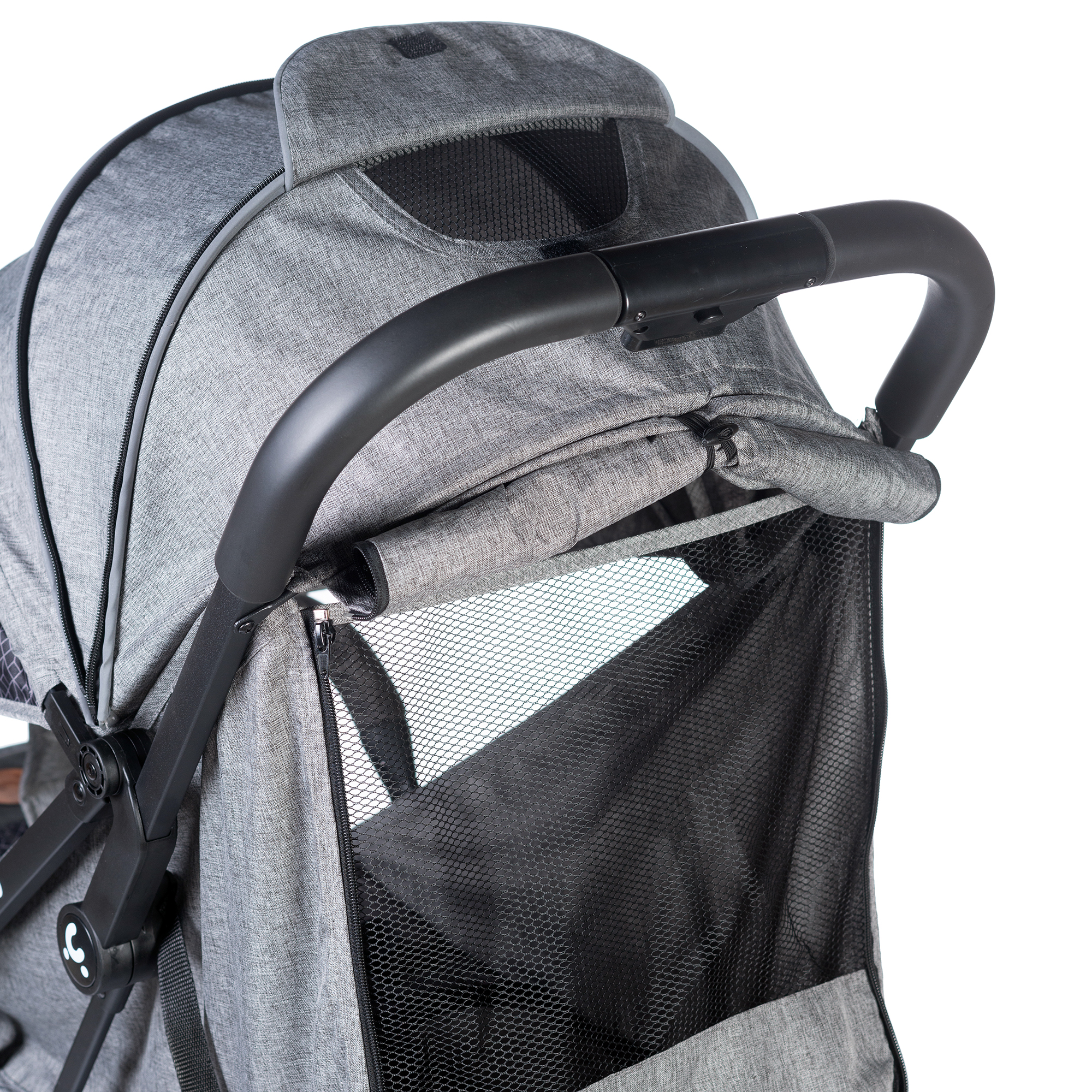 Коляска прогулочная Acarento Antero серый - фото 16