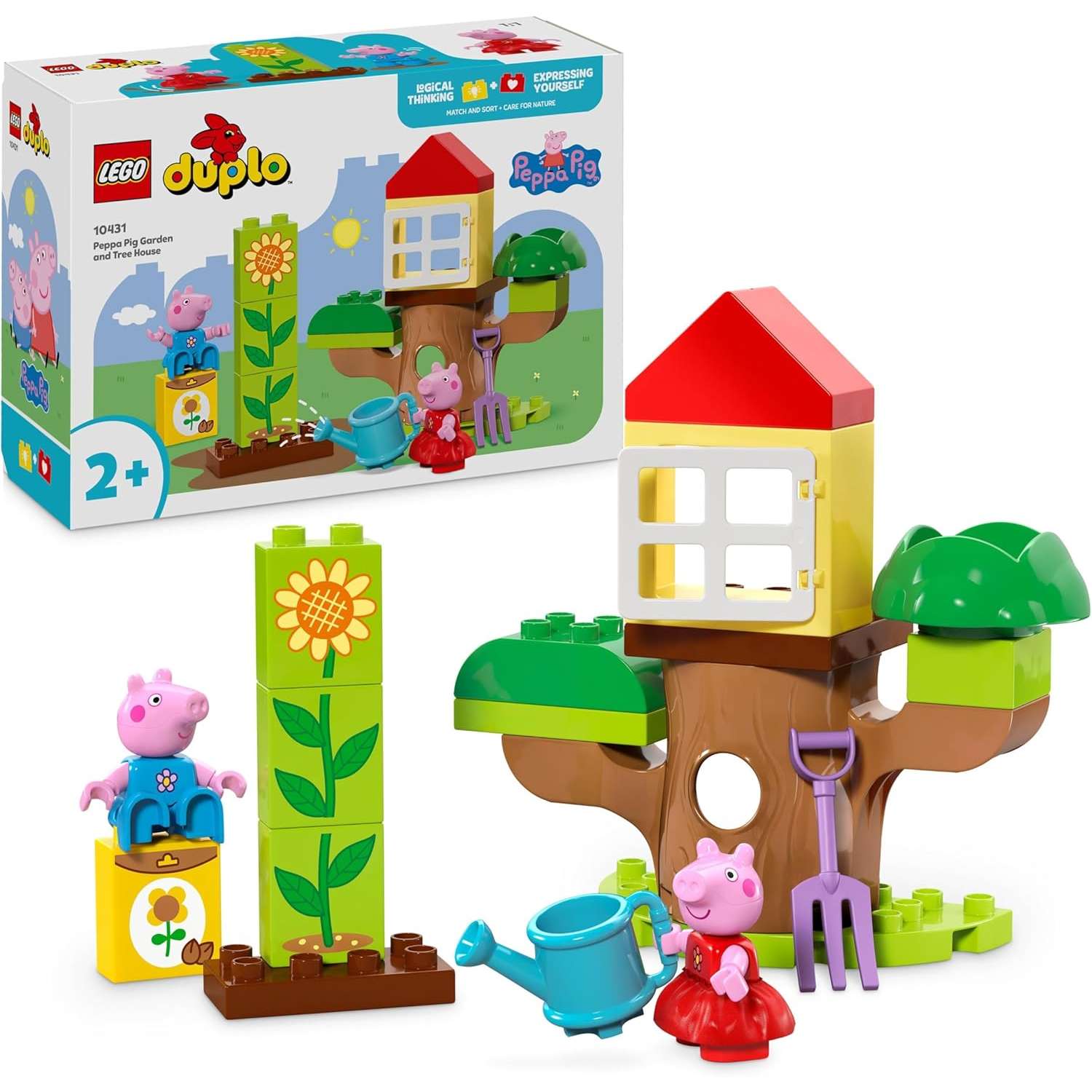 Конструктор LEGO DUPLO Сад Свинки Пеппы 20 дет. - фото 1