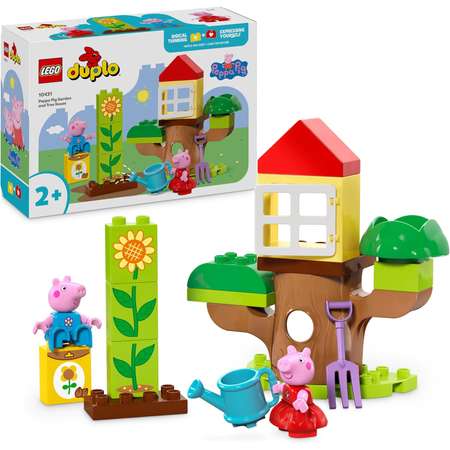 Конструктор LEGO DUPLO Сад Свинки Пеппы блочный