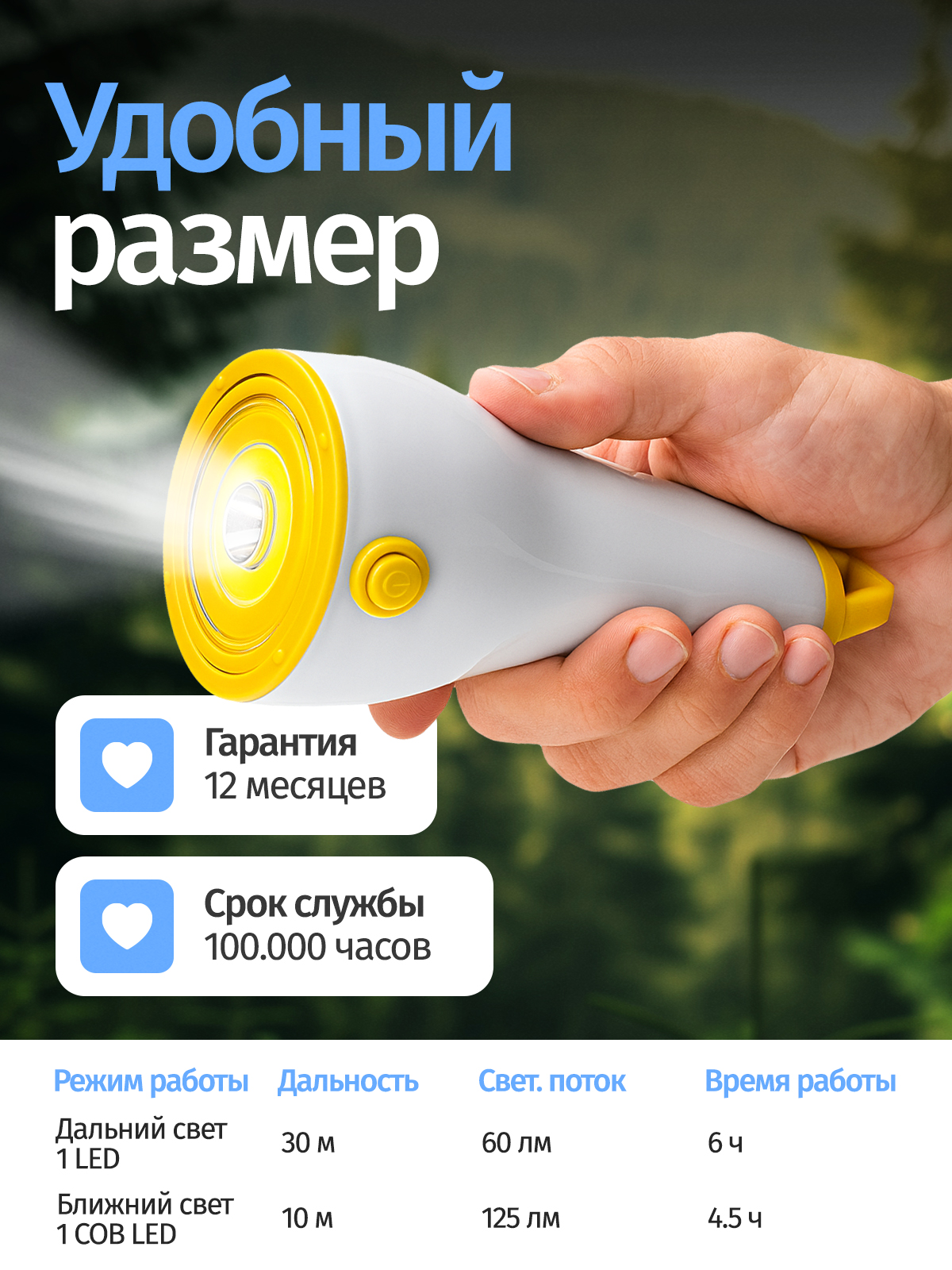 Кемпинговый фонарь Navigator NPT-CA19-3AAA - фото 6