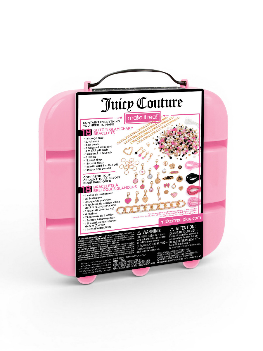Набор для творчества Make it Real плетение JuicyCouture Блеск и Гламур - фото 12