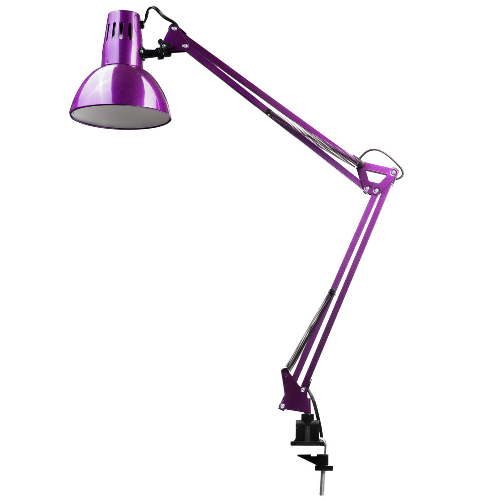 Изображение товара Настольный светильник Camelion KD-312 C12 стиль архитектор фиолетовый