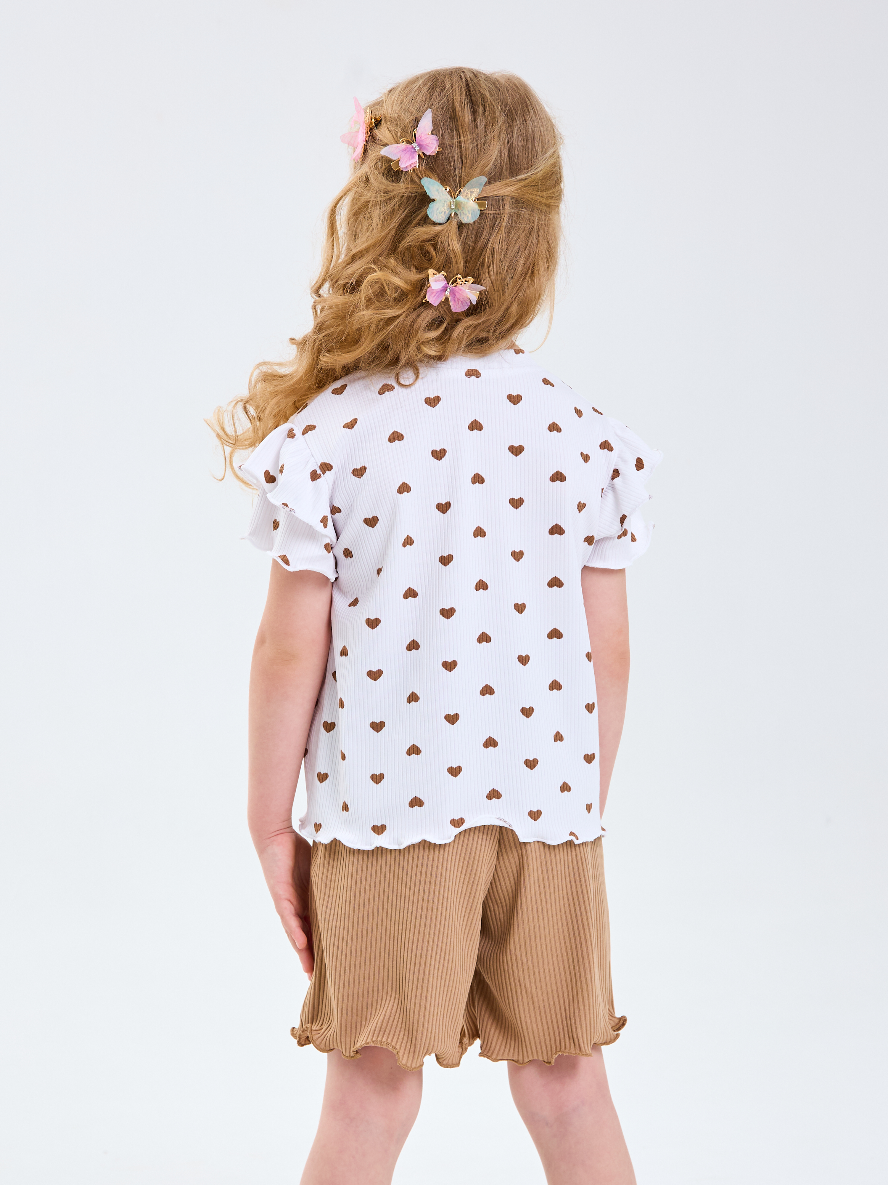 Футболка и шорты Mil Art kids 1902201549SUIT-SHORTS-LAPSHA-BRAUN - фото 3