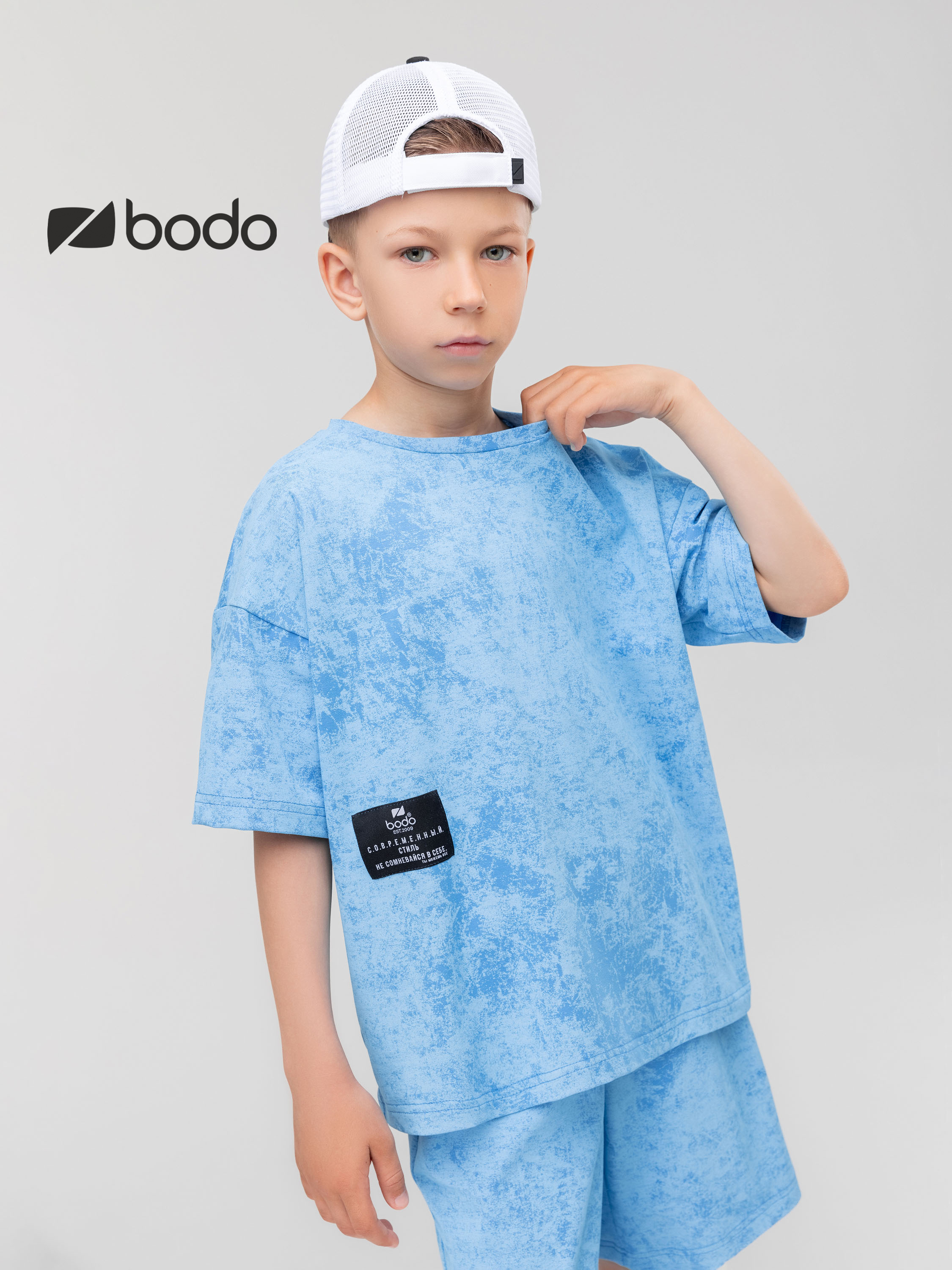 Костюм Bodo 11-622MU_голубой - фото 3