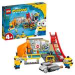 Конструктор LEGO Minions Миньоны в лаборатории Грю блочный