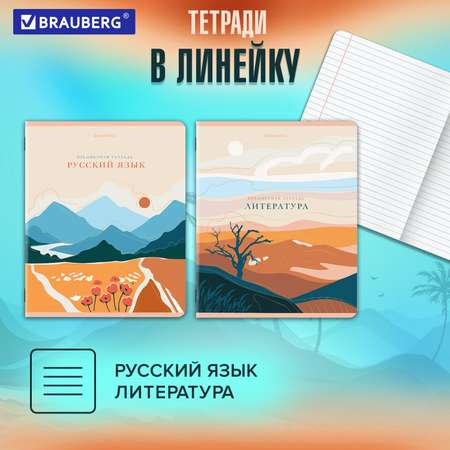 Тетрадь Brauberg 48 лист. 12 шт.