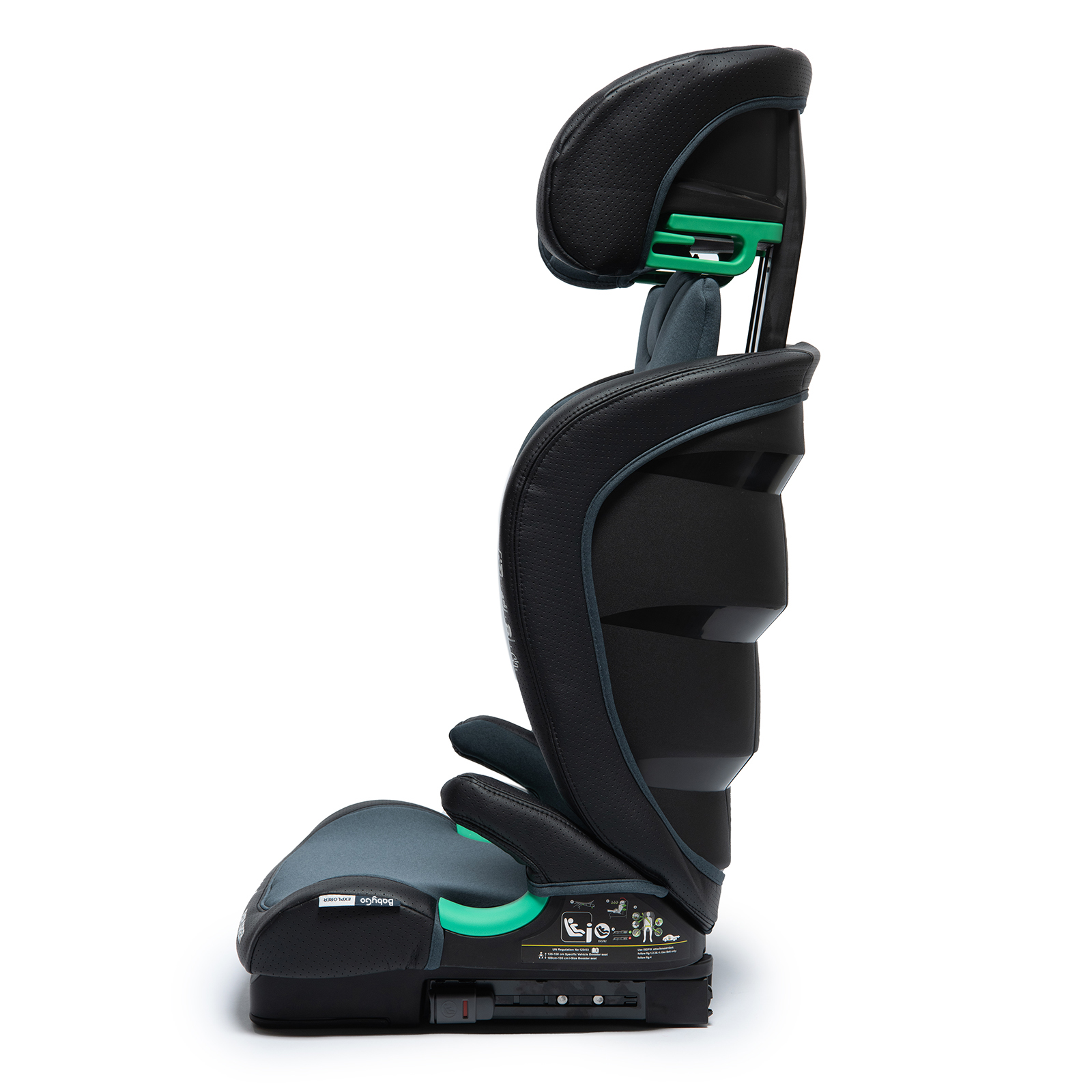 Автокресло BabyGo Explorer New Isofix 2/3 (15-36 кг) черный - фото 17