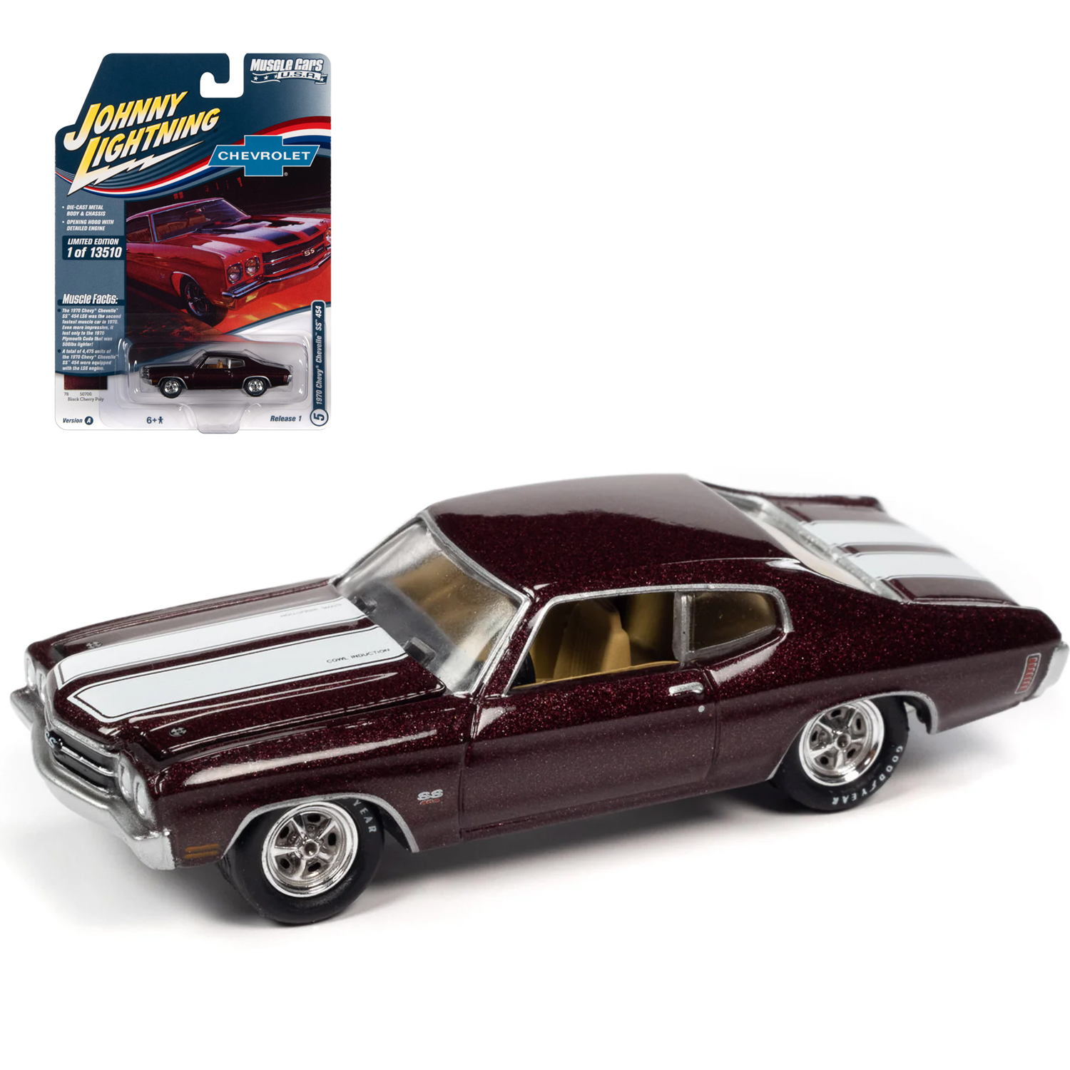 Автомобиль Johnny Lightning 1:64 JLMC029A-R1-N5 - фото 1