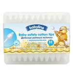 Ватные палочки Babyline С ограничителем 55 шт.