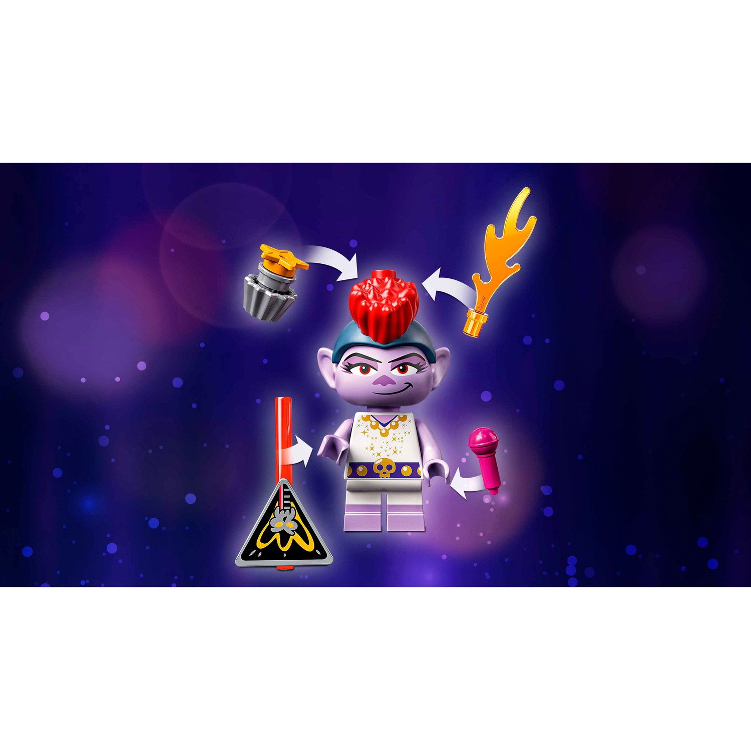 Конструктор LEGO Trolls Концерт в Рок-на-Вулкане - фото 10