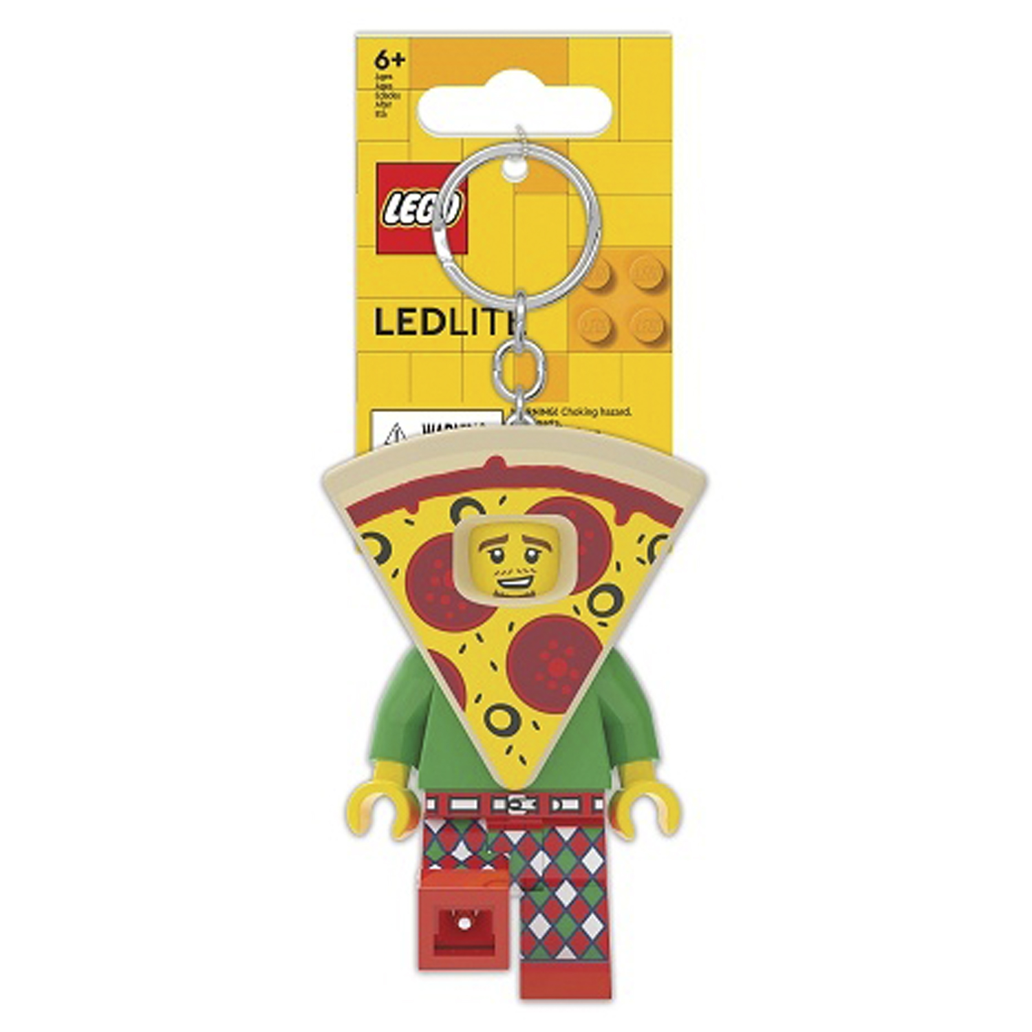 Брелок LEGO Человек-Пицца - фото 3
