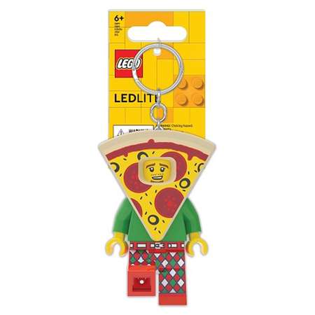 Брелок LEGO Человек-Пицца