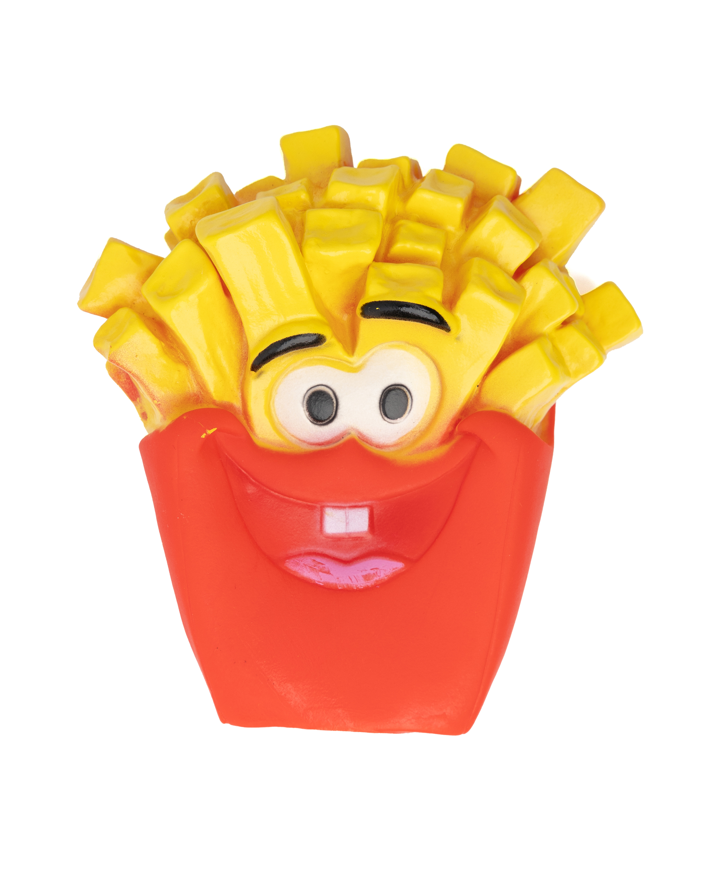 Игрушка для собак Barbaks Картошка фри пищит 11*10*4см винил - фото 1