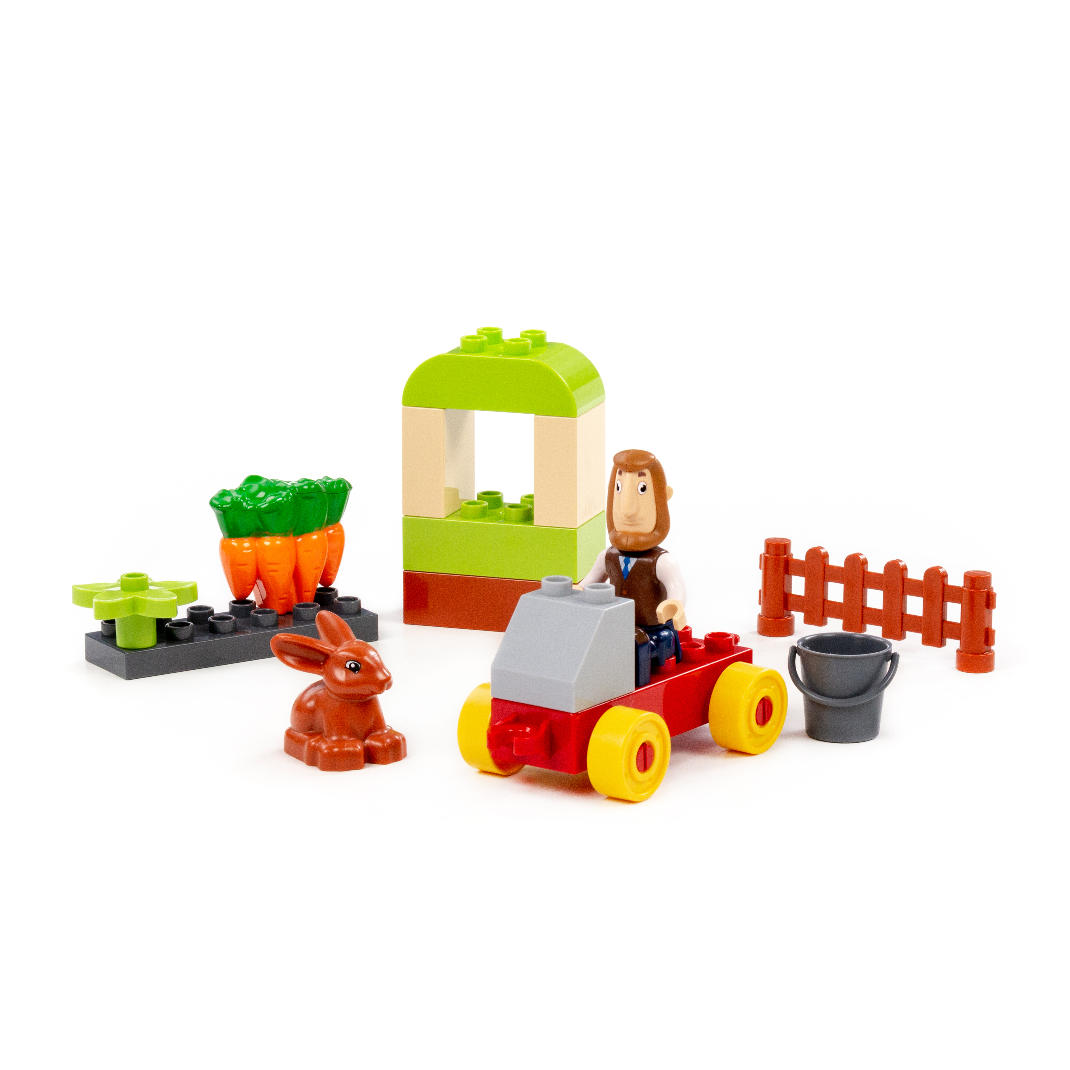 Конструктор Полесье Папа на поле 18 дет. - фото 4