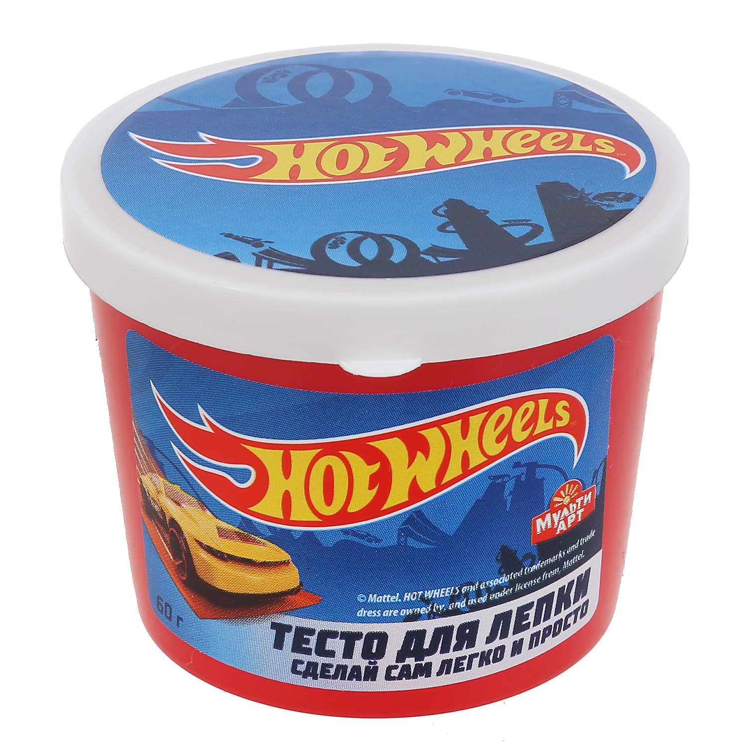 Тесто-пластилин МультиАРТ 6 цв. - фото 4