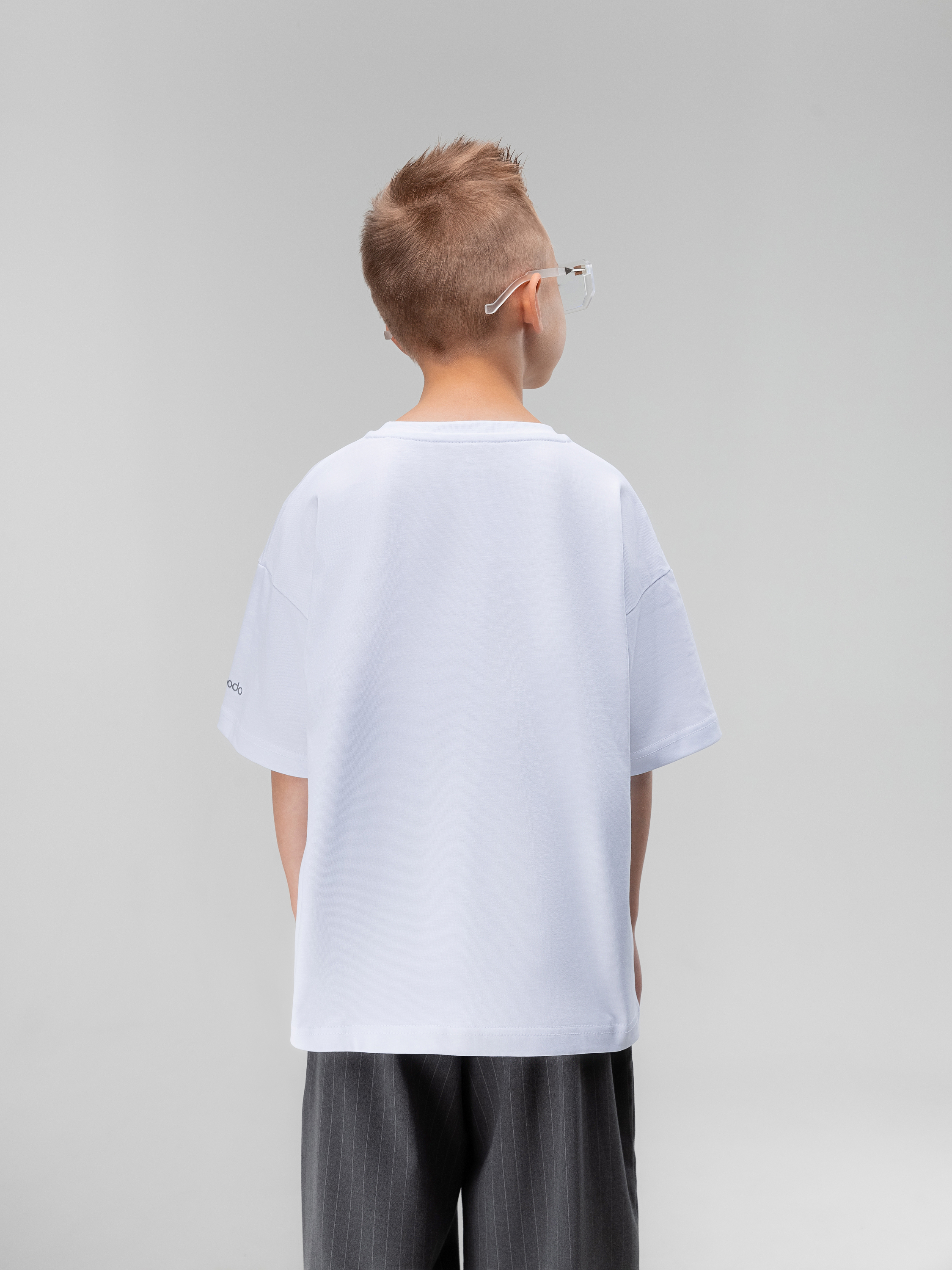 Футболка Bodo 4-460MU_белый (графит) - фото 6