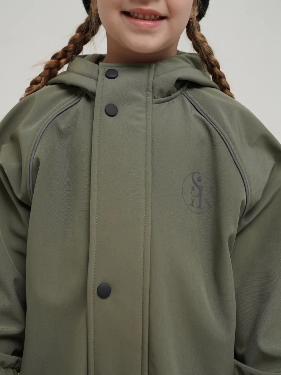 Комбинезон Супер Пупс Комб/сф/пл/оливковый - фото 14