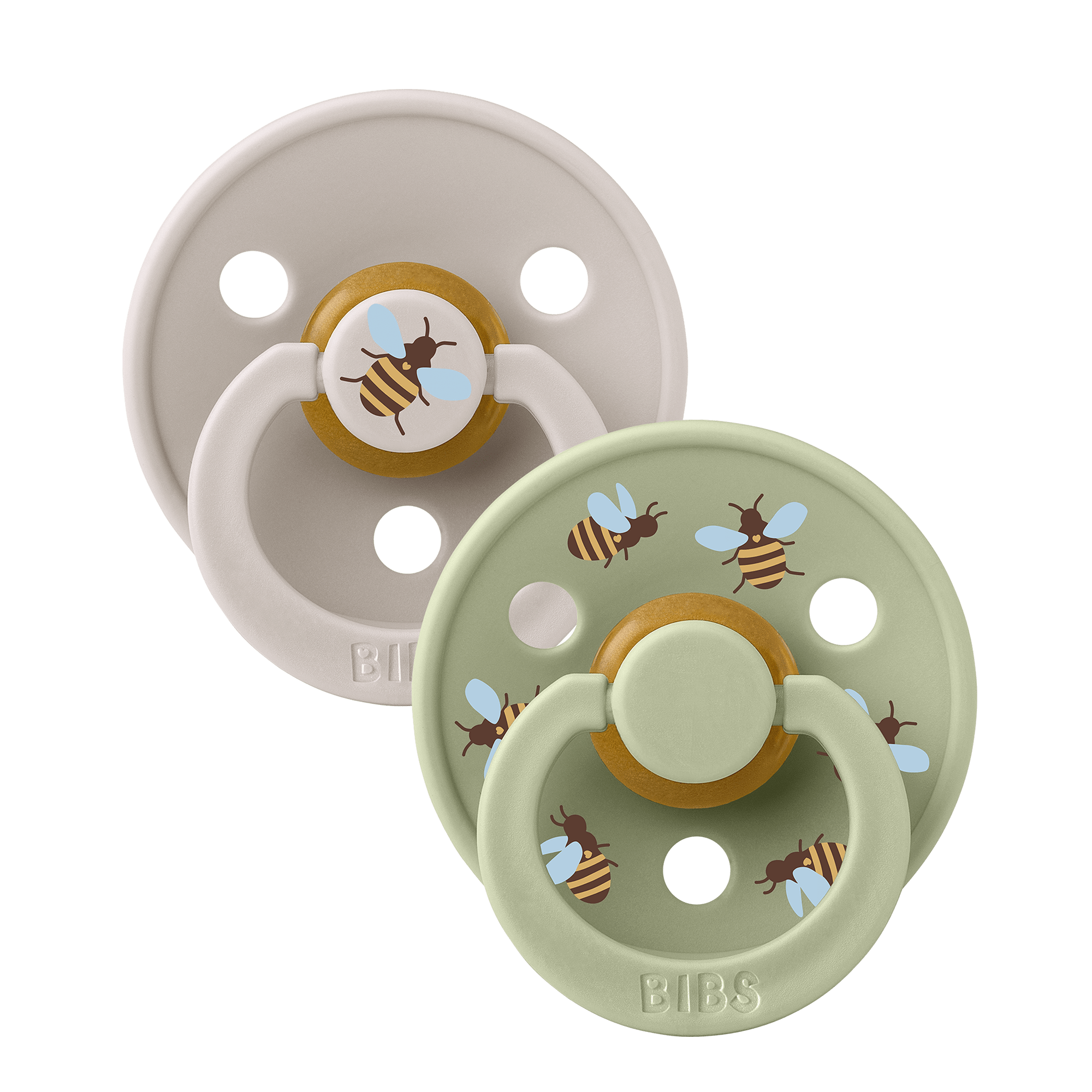 Набор BIBS латекс классическая от 0 мес. 2 шт. - фото 2