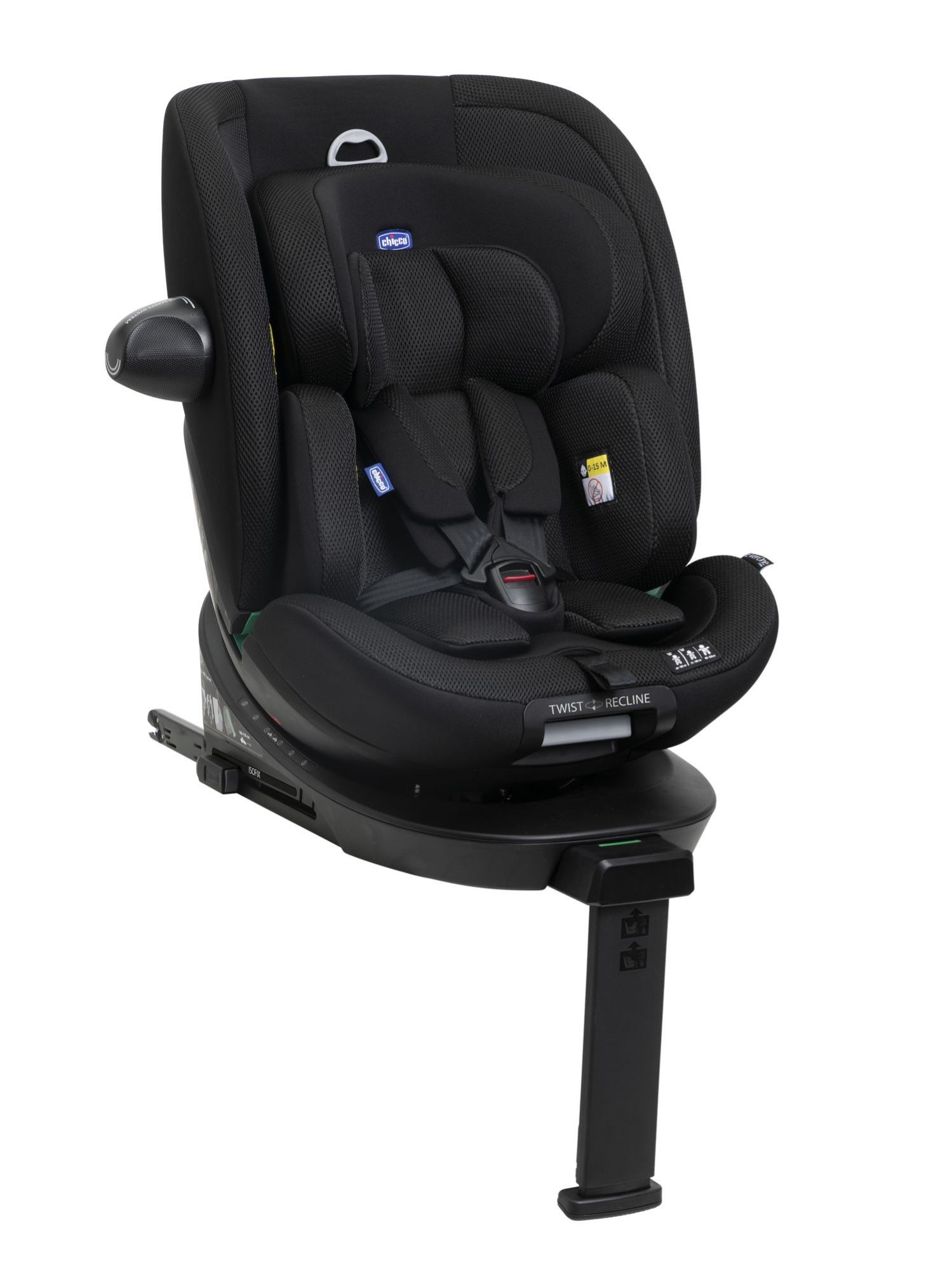 Автокресло Chicco Isofix 0+/1/2/3 (0-36 кг) черный - фото 11