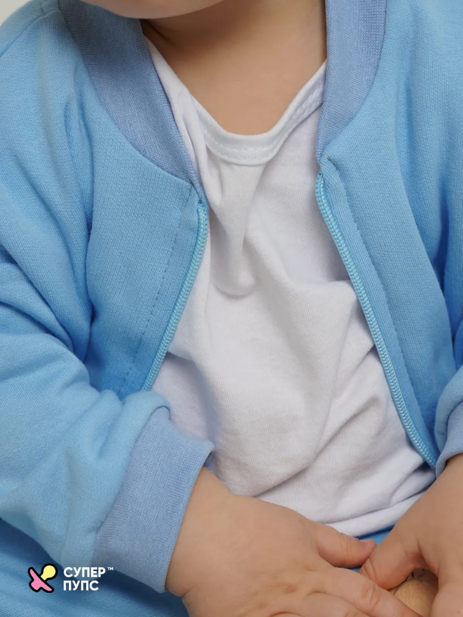 Костюм Супер Пупс кост/двдвухнит/Затейник/голубой - фото 12